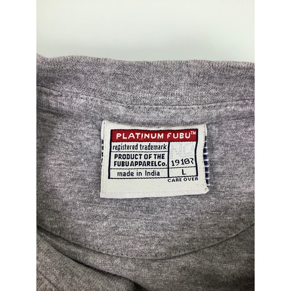 Platinum Fubu Fat Albert and the Yunkyard Gang t shirt SZ L - Picture 6 of 10